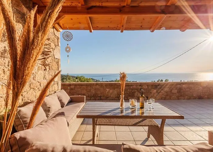 Villa Mani Panoramic Views - Private Sunny Retreat