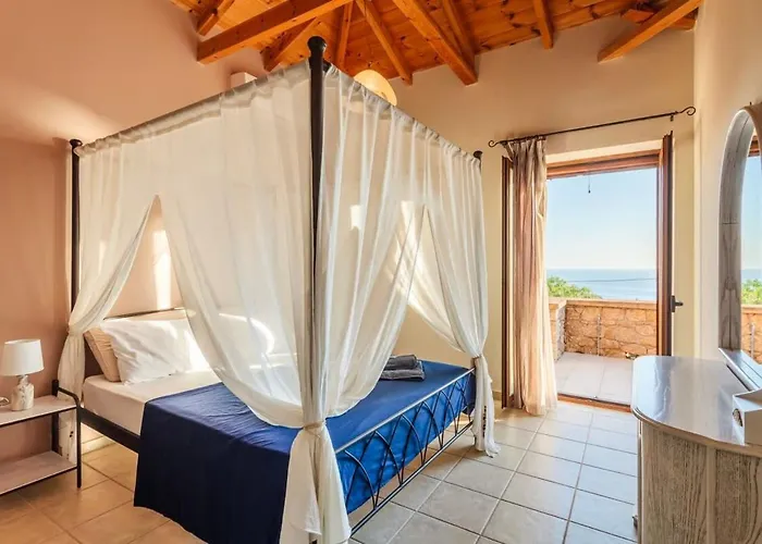 Mani Panoramic Views - Private Sunny Retreat Вилла *